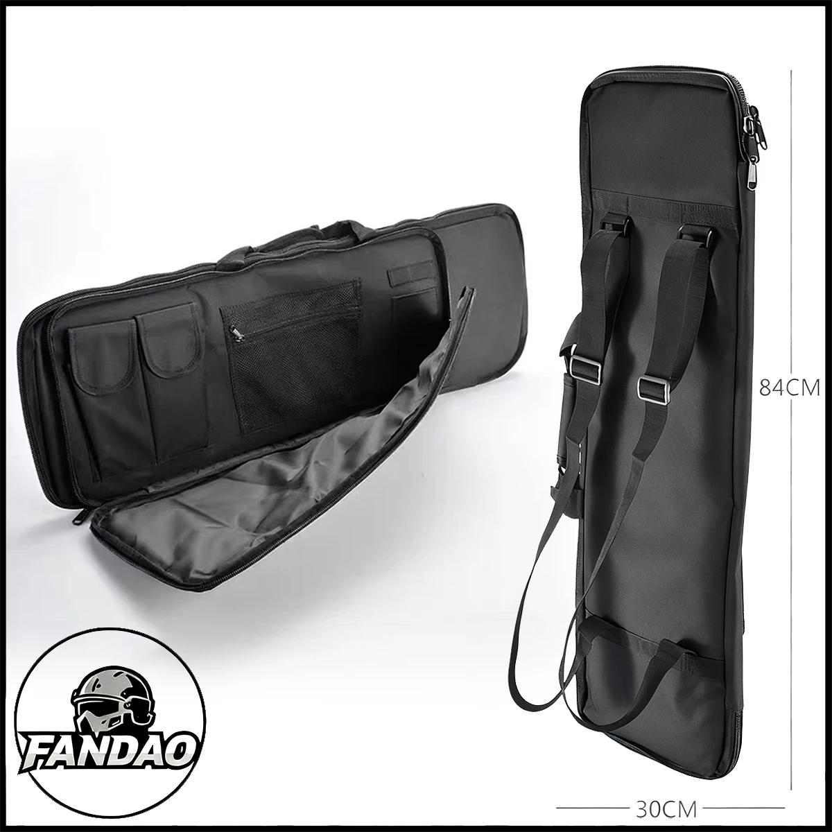 

Tactical Gun Bag Multif Airsoft Rifle Storage Bag for CS Military Fans for Storing Outdoor Hunting Shooting Range Gear 33inch