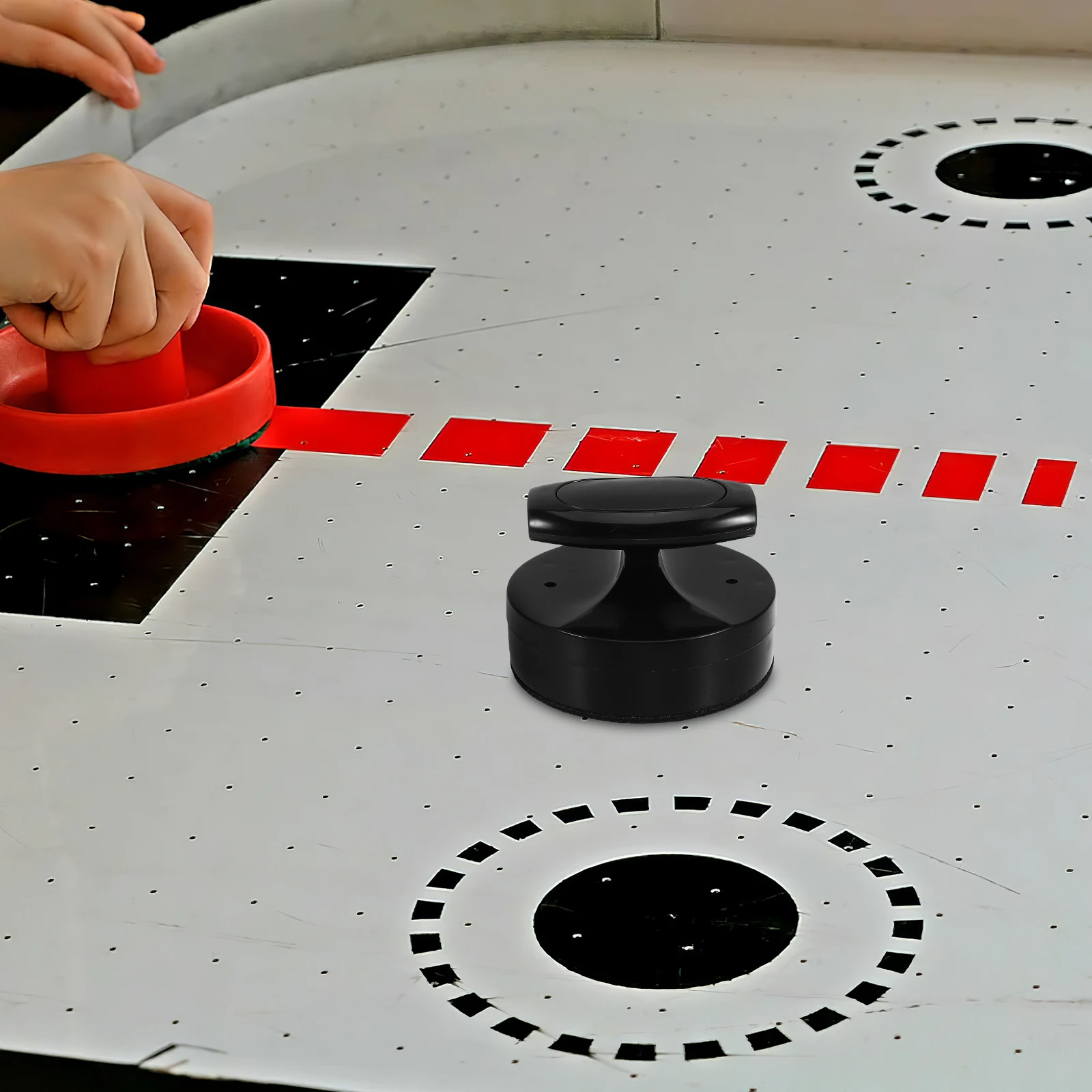 

1Set Air Hockey Pusher Self Adhesive Lint Pads Replacement Patch Soft Patch Compatible Standard Table Hockey Accessories