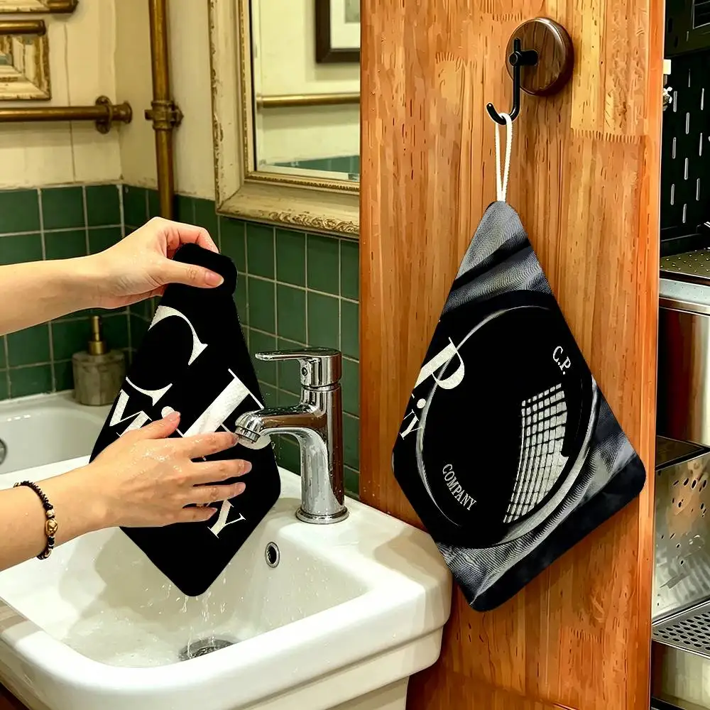 C-CP-Fashion-Company Polyester Cotton Daily Towel, Hanging Kitchen Hand Wiping Cloth, Durable For Whole House Use
