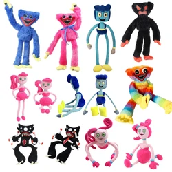 Juguetes de peluche de patas largas para niños, muñeco de peluche de Wuggy Huggy, Bunzo, Bunny Bron, juego de terror, regalo de cumpleaños para mamá