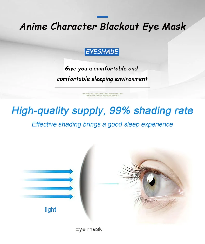 Kamisama Love, Kamisama hajimemashita, Anime Shade Eye Patch, Ultra-Soft Sleeping Blindfold, Eyes Mask Cover, Cosplay Props