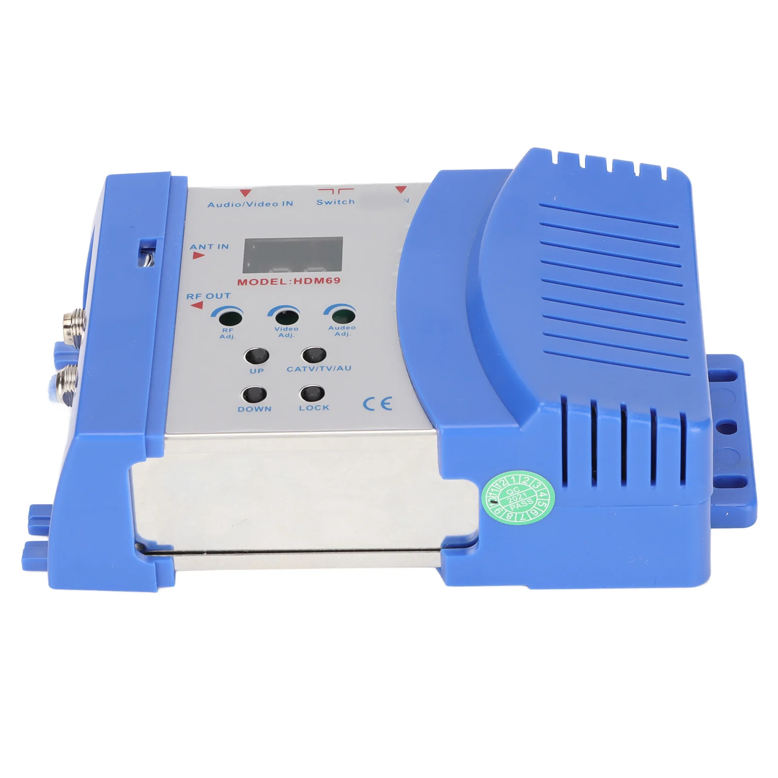 HD Modulator PAL NTSC TV Standard Format 47-868MHz HD Multimedia Interface AV to RF Converter for Home TV US Plug 90-240V