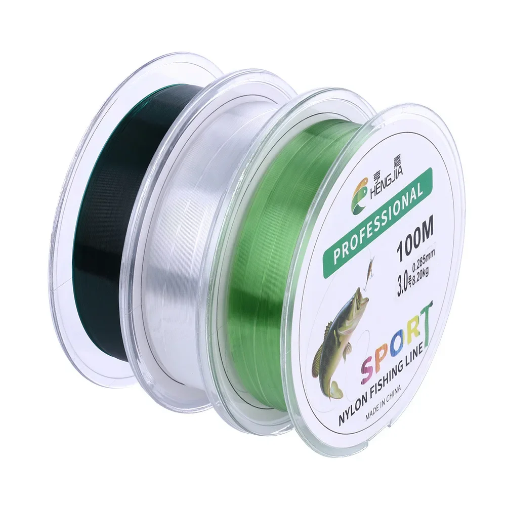 

SuperPower Nylon Fishing Line Abrasion Resistant Nylon Lines Incredible Superline Zero Stretch Smaller Diameter A Must-Have