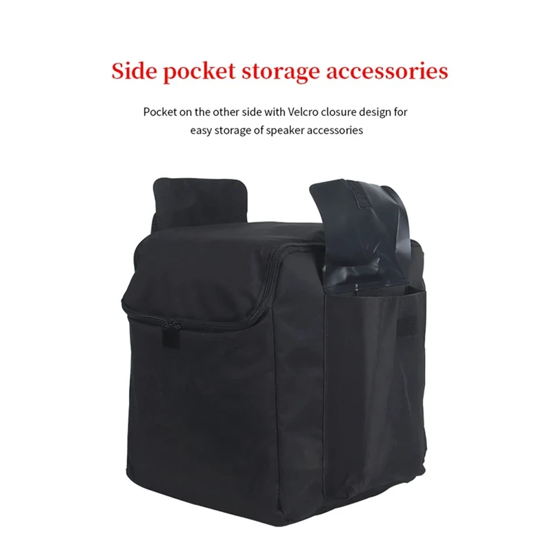 Large Capacity Carrying Case Adjustable Shoulder Strap Portable Speaker Storage Bag For JBL Partybox Encore Essential-AC47