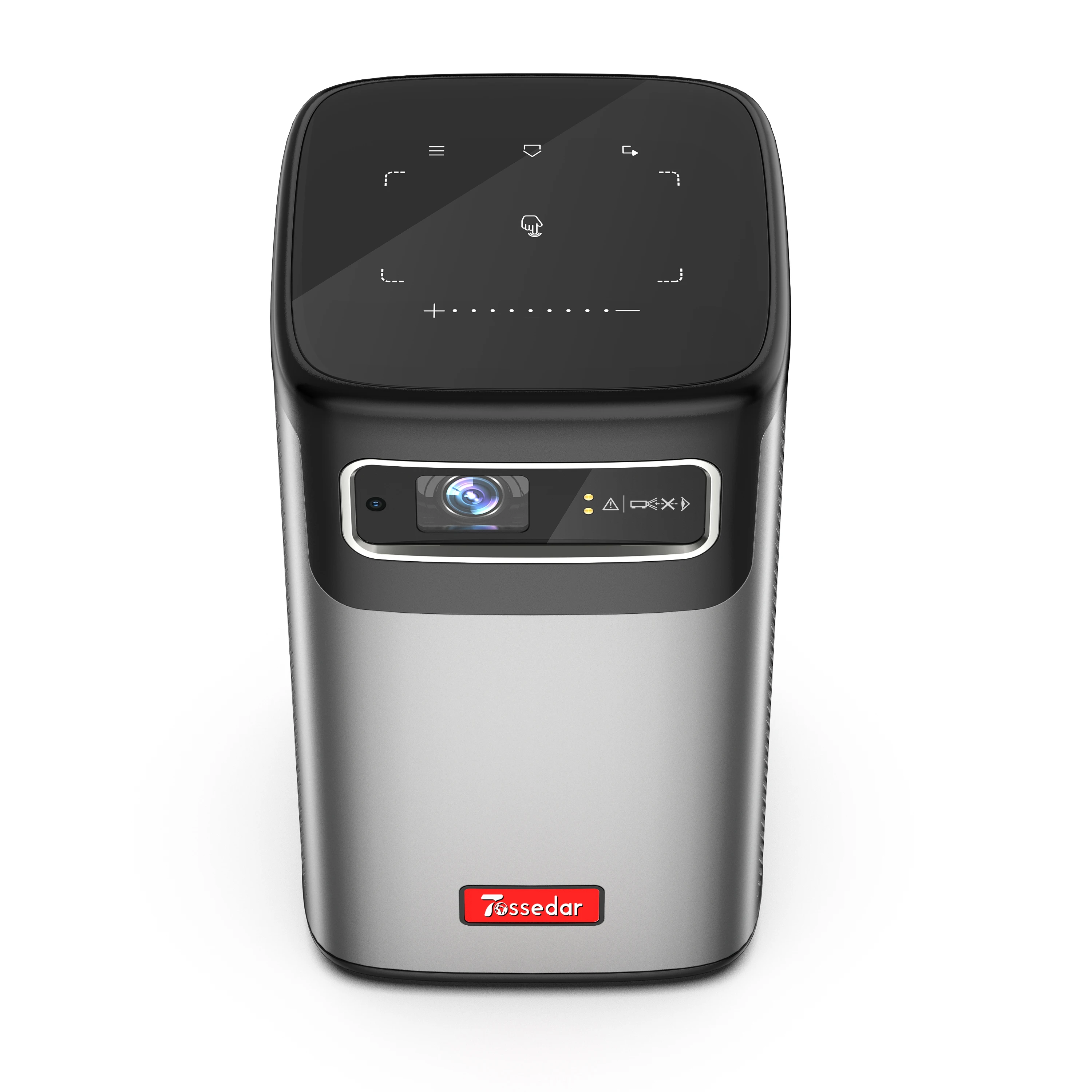 

TOSSEDAR P3 Portable Mini Android Smart Projector 4K Resolution 3D Auto Focus Bluetooth/WiFi Connectivity 2GB Android 9