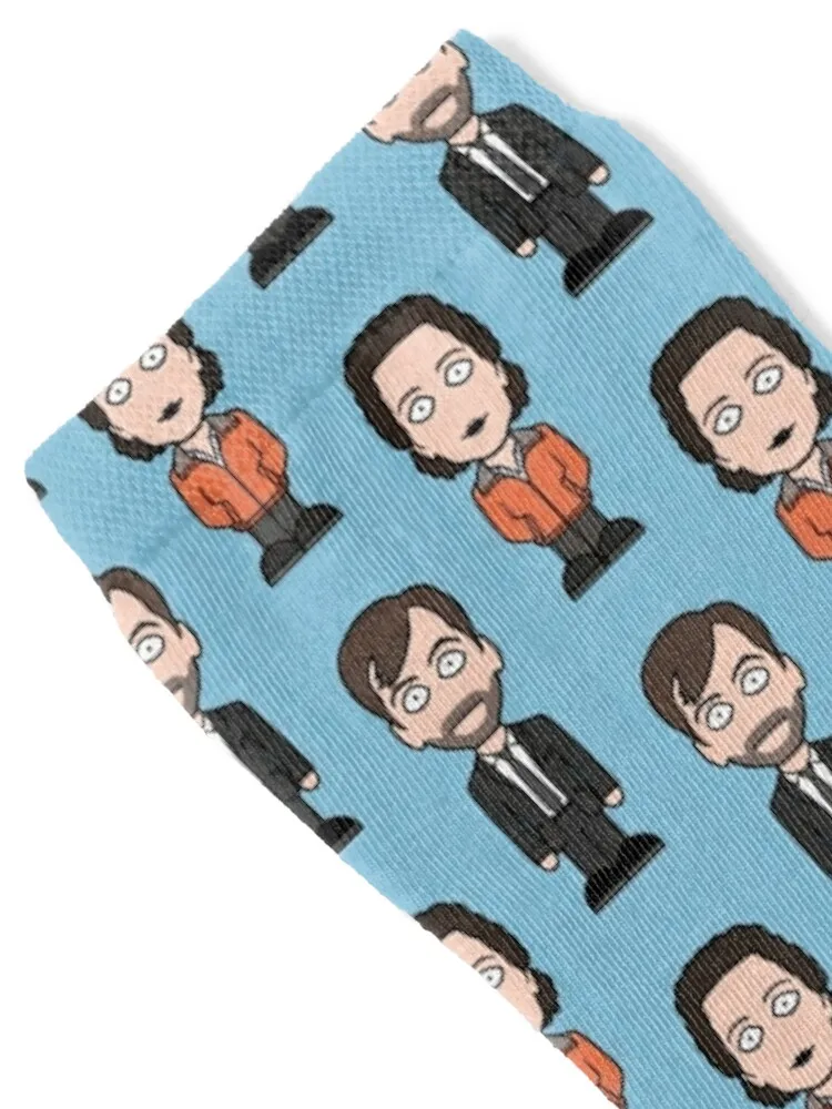 Hardy and Miller from Broadchurch Socks Thermal man winter gift Novelties Climbing Girl'S Socks Men's