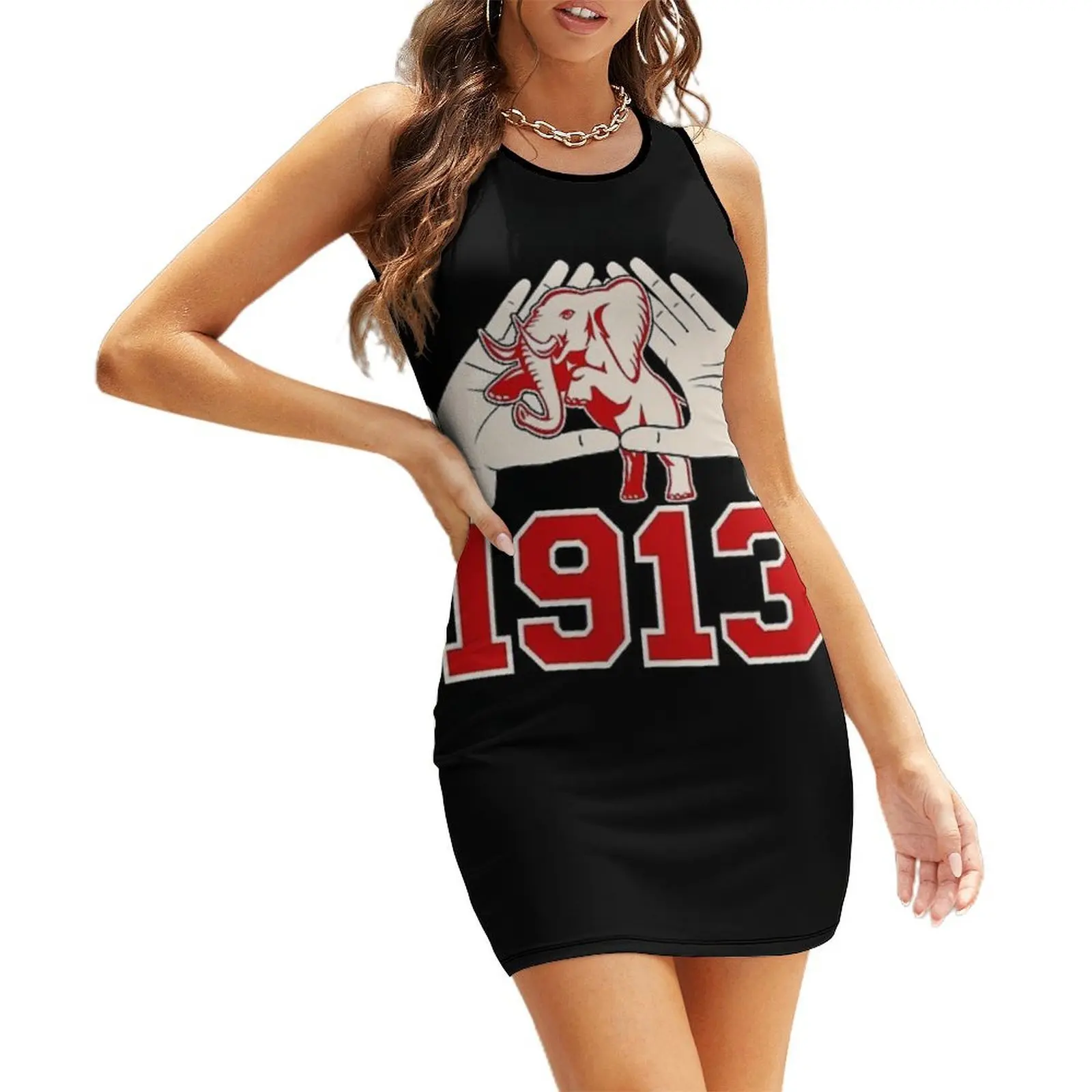 

Delta 1913 Sigma Theta For Fans Sleeveless Sundress Female dress summer dress daily women's clothing korea stylish Woman clothes