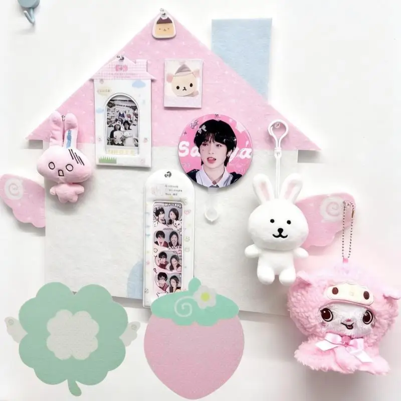 Ins Style ورأى مجلس لطيف الفراولة أربع أوراق البرسيم مجلس جدار عرض مجلس ورأى الألم مجلس جدار عرض الصور لوحات