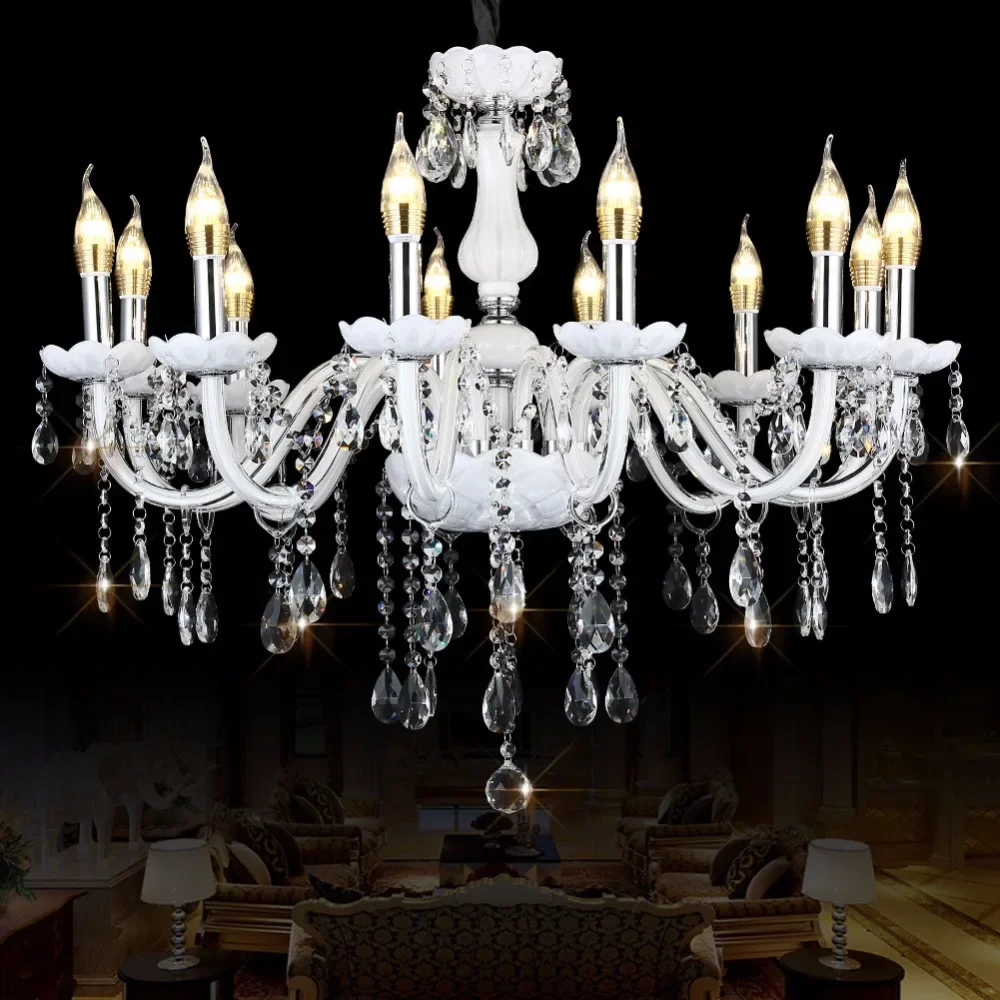 

Lustre Modern LED Crystal Chandelier Lighting Ceiling Chandeliers Lampadario Light Candelabro Hanglamp Lamparas Luminaire Lampen