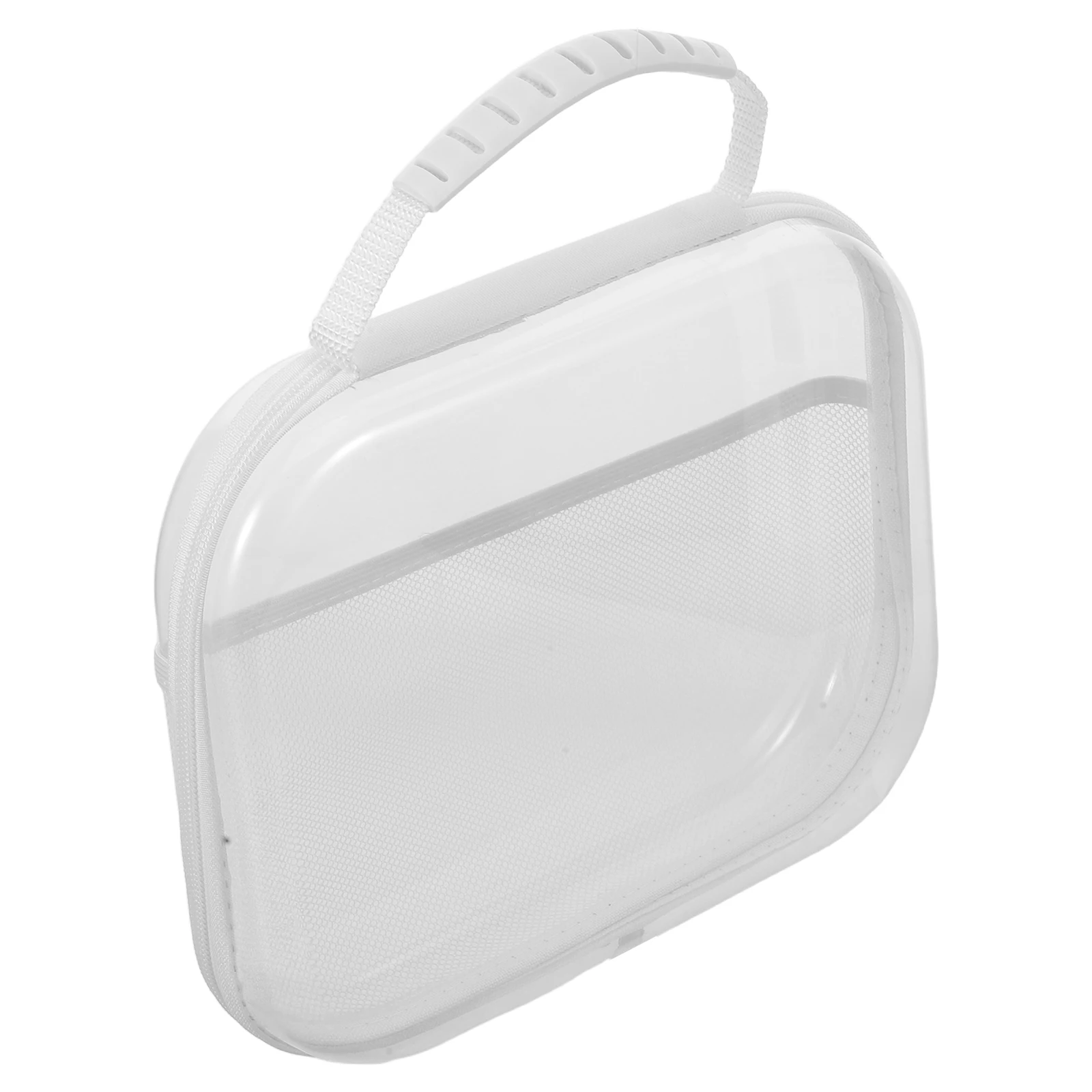 

Travel Storage Bag Set Diaper with Hard Shell Clear Zipper Case Organizer Bags Make up Plastic Pouch Makeup