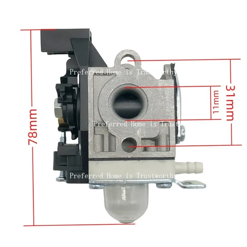 

The Carburetor Is Suitable for Lawn Sizes 909-135 of RB-K91A, RBK91A, 615-111, and 615111