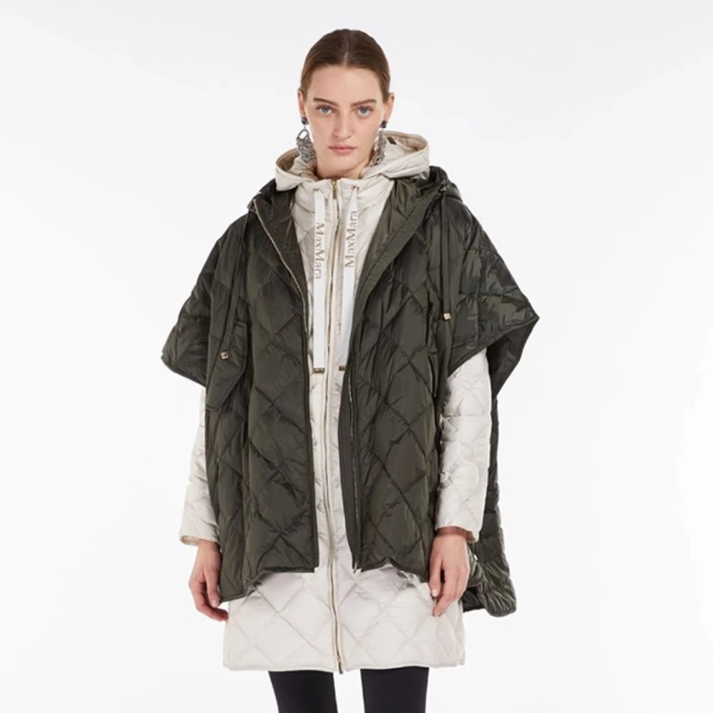 

Loose Down 90 White Duck Coat 2025 Winter Autumn New Fashion Thick Women Vest Feather Cape Warm Jacket Trendy Winter Waistcoat