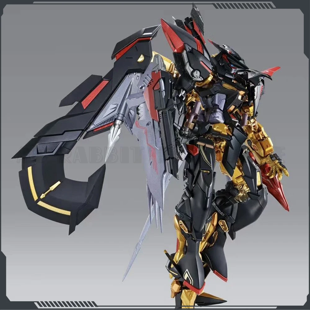 HG 1/144 Astray Actionfiguren Goldrahmen Montagemodellbausatz mit Flight Pack Waffen Set Sammlung Modell Ornament Spielzeug Geschenk
