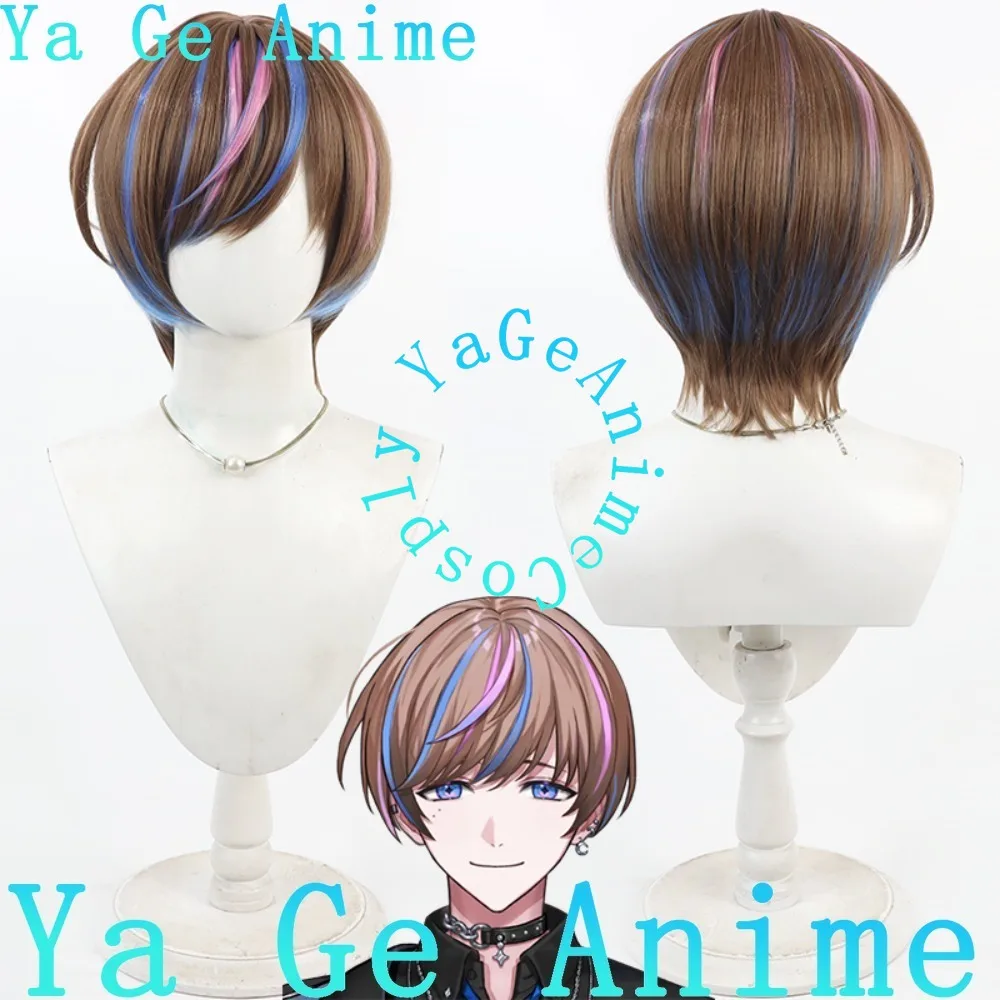 

Виртуальный VTuber Streamer Seible Косплей Парик Аниме Игры Хэллоуин Карнавал Вечеринка Синтетические термостойкие волосы