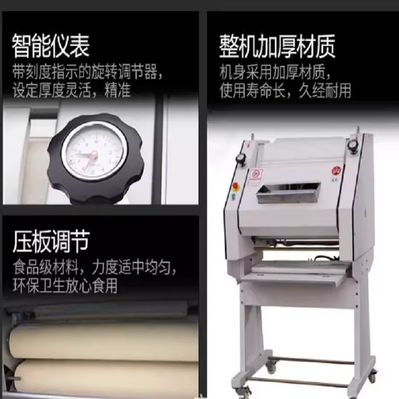 Grande máquina industrial de formação de baguete, máquina comercial de produção de rolo de torradas, máquina formadora de pão