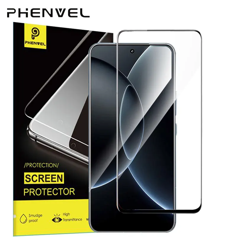 

3D Protective Glass For XIaomi Mi 15S Pro Full Glue Screen Protector Anti Shatter Curved Tempered Glass