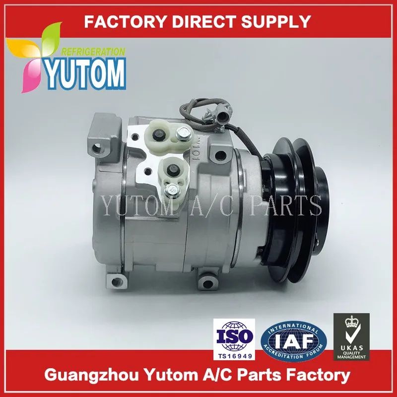 10S17C Compressor For TOYOTA Prado 3.0 TD 1KZ-FE/Land Cruiser 4.2 D4D Auto AC Compressor 447180-5400 447180-5390 447180-5408