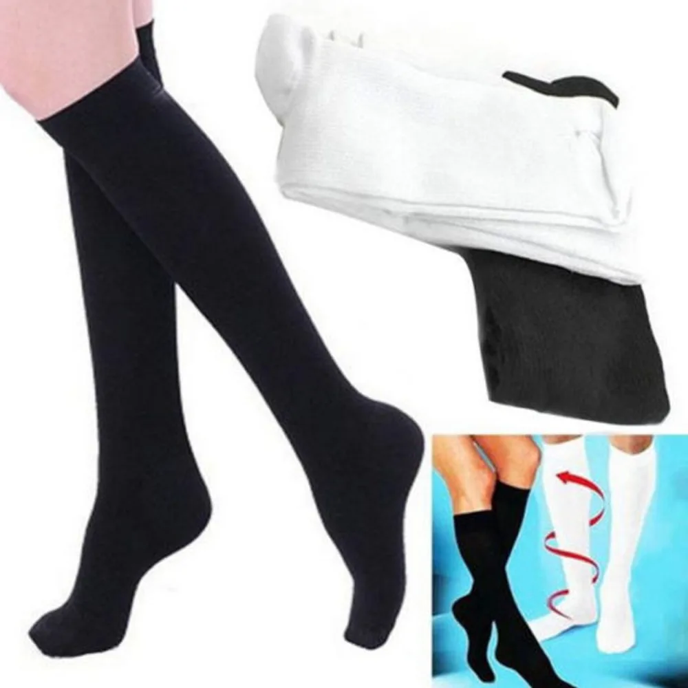 Compression Running Socks for Men Women Football Anti Fatigue Pain Relief Calf Support Sports Socks Varicose Veins Circulation