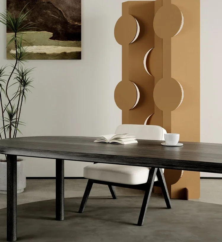 The living room folds and moves the new Chinese entrance partition Japanese style