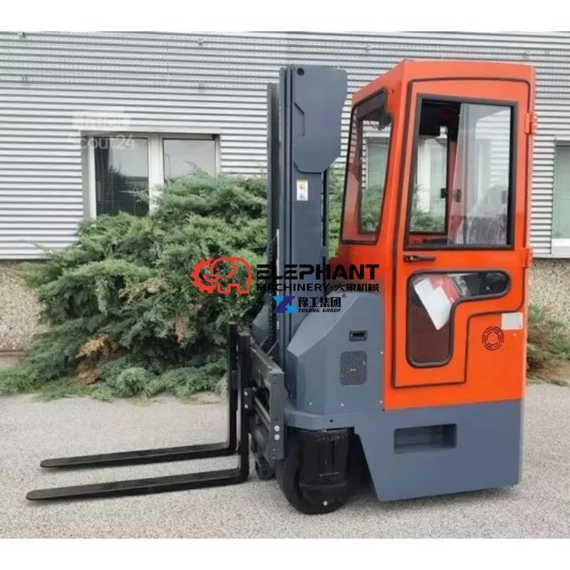 New 3Ton Multi-Way Electric Reach Forklift with Fork Positioner for Restaurant Use AC Motor Joystick Operation