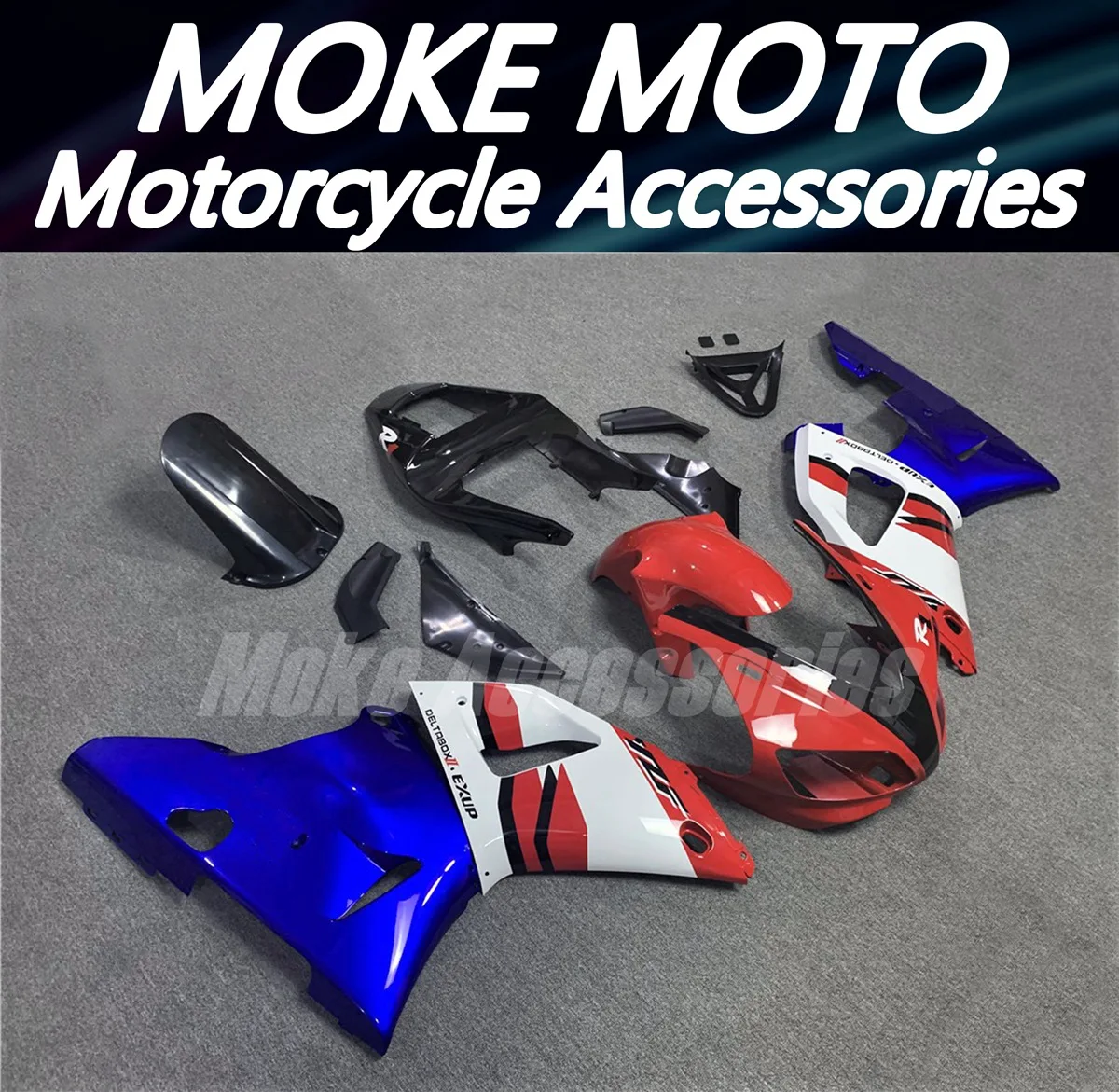Fairings Kit Fit For Yzf R1 1998-1999 Bodywork Set High Quality ABS Injection Red White