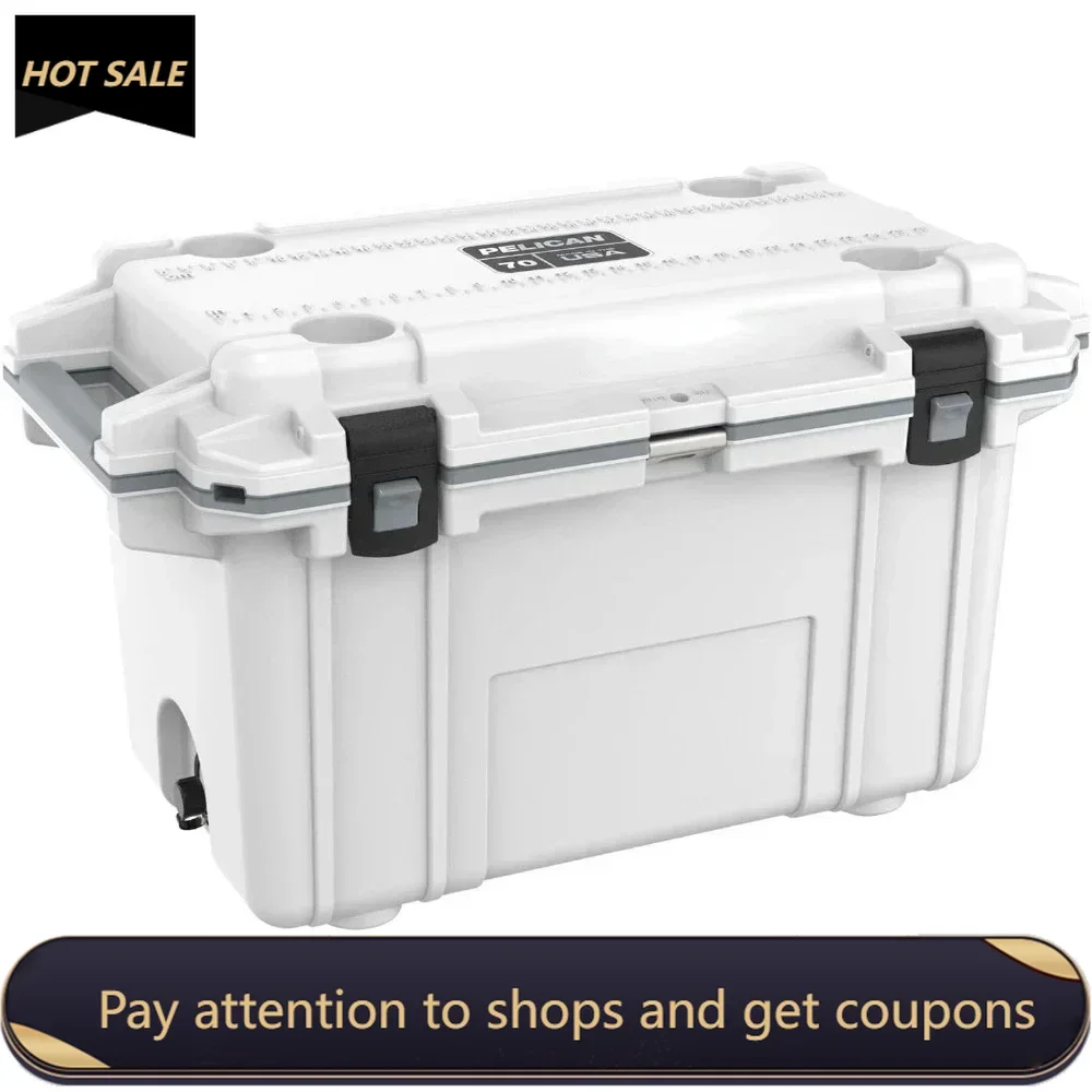 70 Quart Elite Cooler Freight Free Wine Bottle Cooler Bag Reusable Ice Bucket for Drinks Items Whiskey Cooling Pack Glaciers