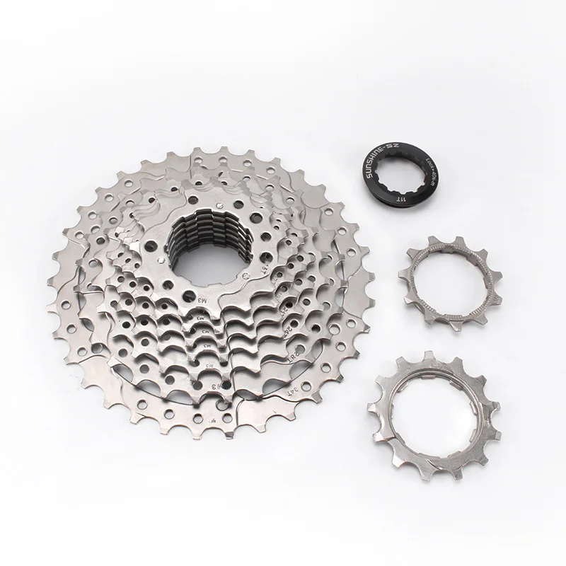 SUNSHINE 8/9/10/11/12 Speed Road Bike Cassette 11V 23/25/28/30/32/34T Bicycle Cassette 10v K7 Freewheel MTB Sprocket for SHIMANO