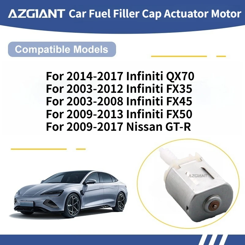 

For Infiniti QX70 2014-2017/FX35 2003-2012/FX45 2003-2008 Car Fuel Filler Flap Open Lock Release Actuator Core Motor New parts