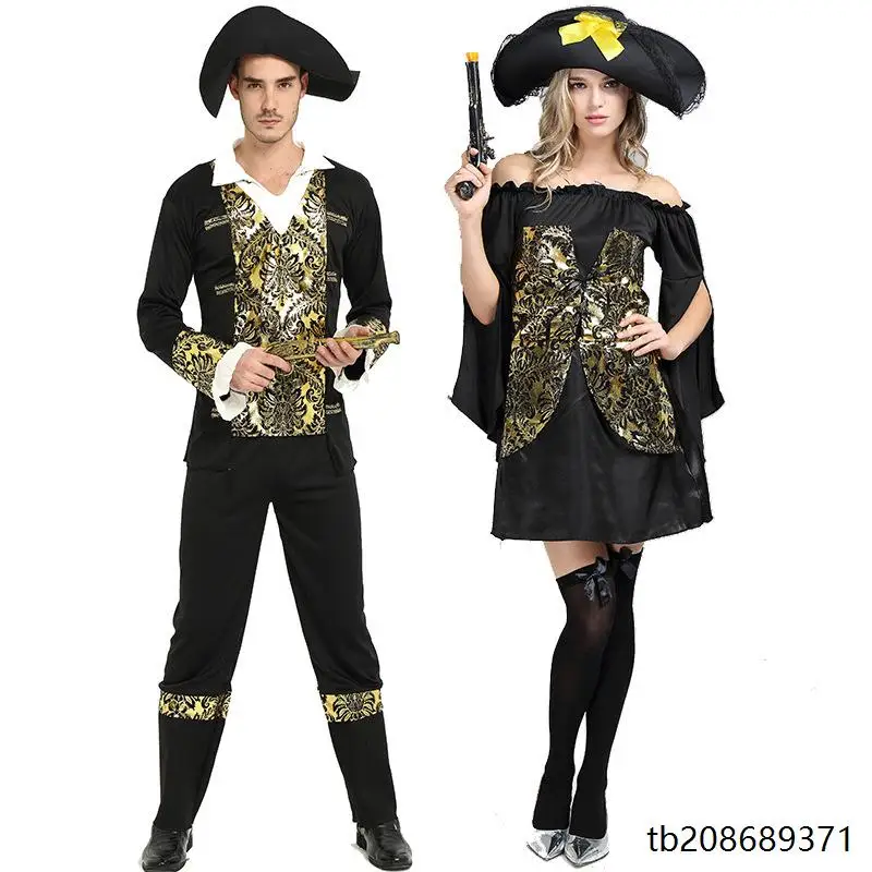 Karibik-Piraten-Kostüm für Erwachsene, Halloween, Performance-Kleidung, Rollenspiel-Outfit, Bühnenkostüm, traditionelle ethnische Kleidung für Damen