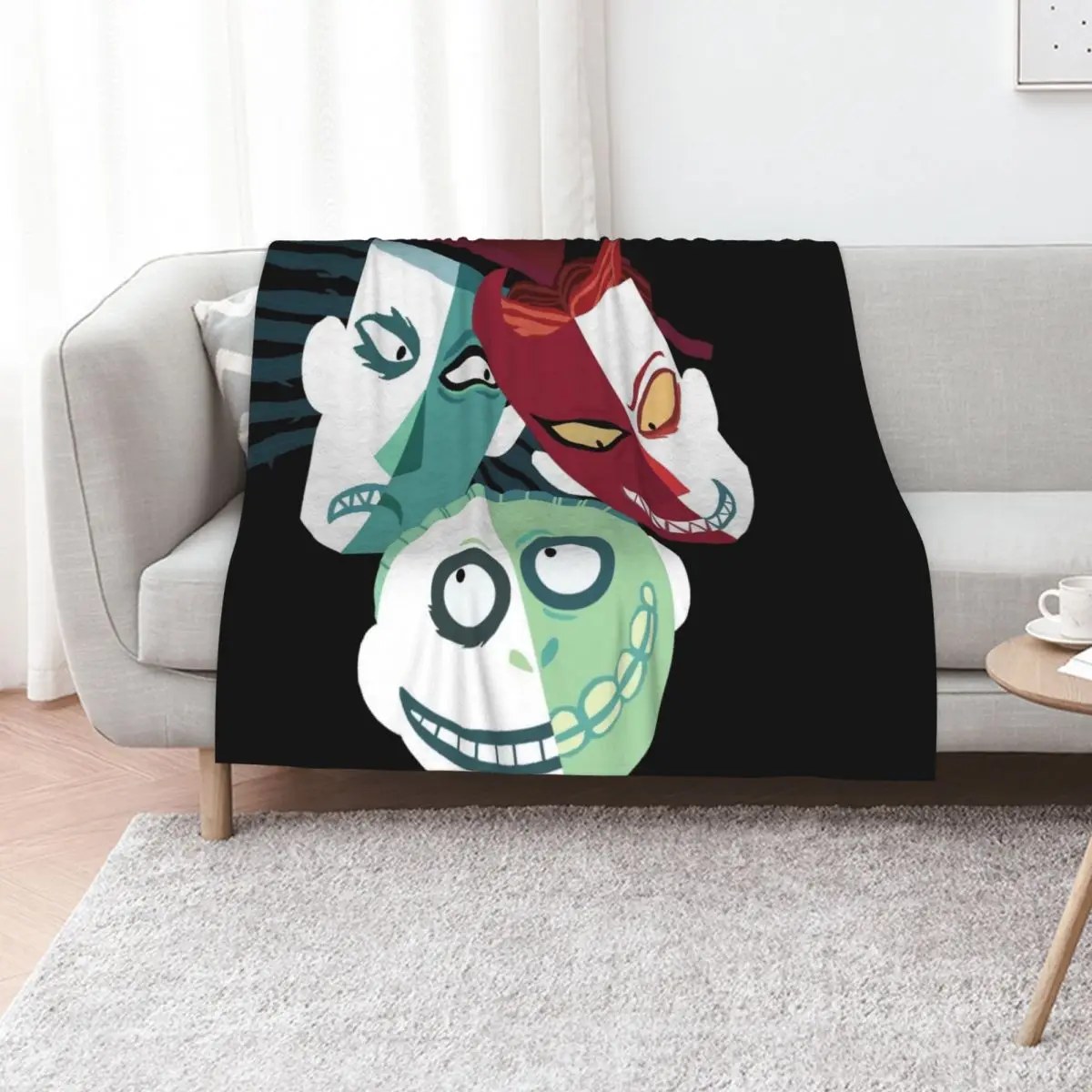 lock shock and barrel Throw Blanket Spring Fall Cozy Throw Blanket for Couch