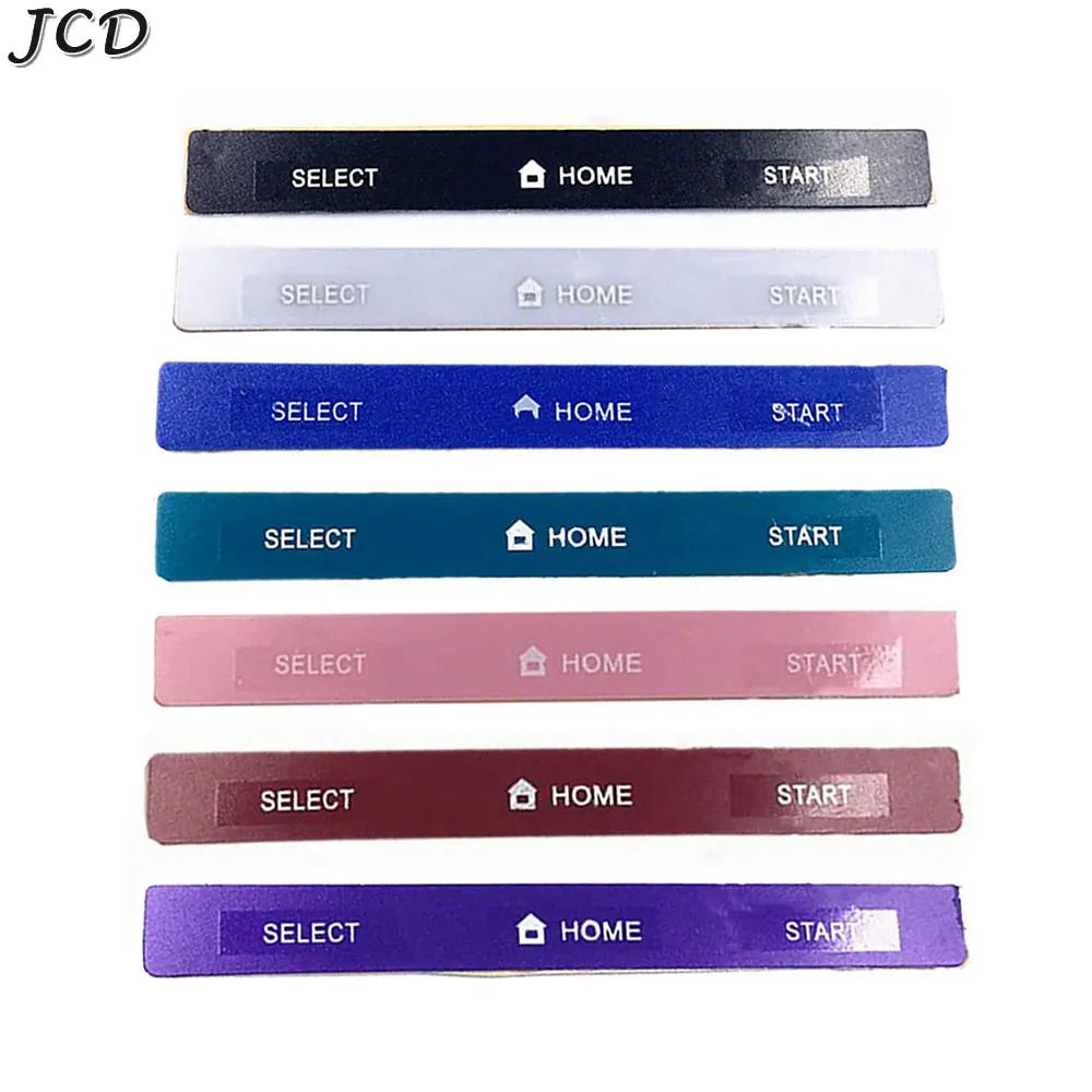 JCD For 3DS Game Console Decoration Button Sticker Menu Select Home Start Key Stickers Replacement Repair Part