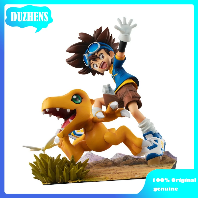 100% Original: Digital Monster Agumon Taichi Yagami 12.5cm PVC Action Figure Anime Figure Model Toys Figure Collection Doll Gift