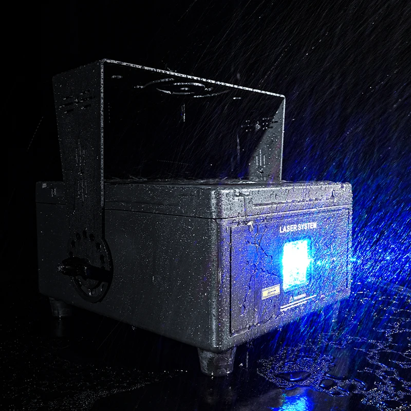 CONSTELLASER 25KPPS 12W Waterproof IP65 RGB Animation Laser Light APP Conctrol Touch Screen Menu for Dj Disco Outdoor Concert