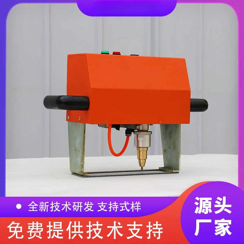 Metal pattern text marking machine, stainless steel plastic coding, pneumatic