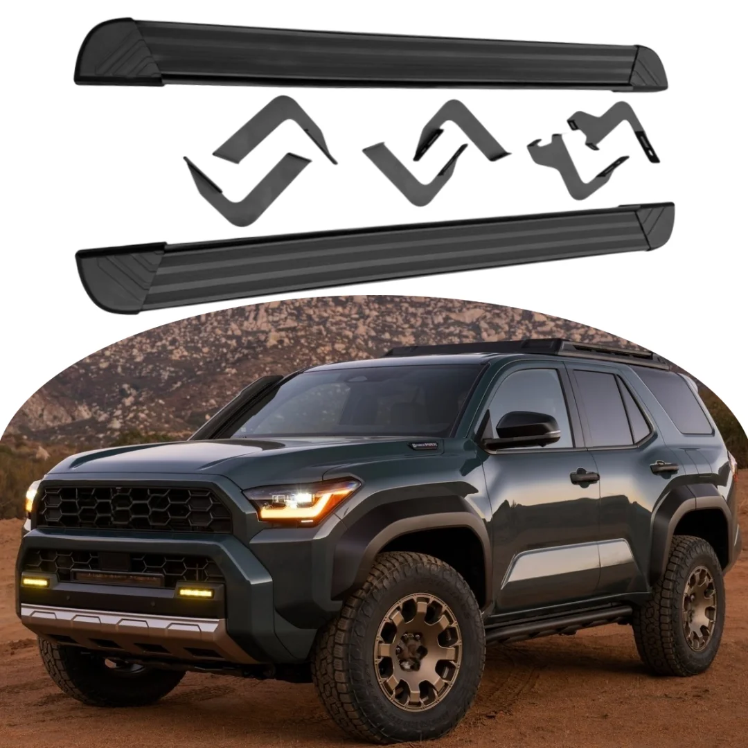 

2PCS Upgrade Heavy Duty Fixed Door Side Step fit for Toyota 4Runner 4 Runner 2010-2023 2024 Running Board Pedal Step Bars