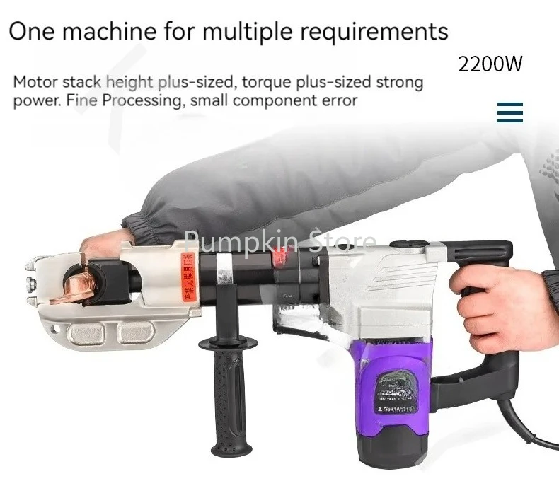 LZ-300/LZ-240 كماشة هيدروليكية كهربائية كابل الطاقة الكهربائية أداة العقص Cu/Al محطة العقص كماشة المدى #2