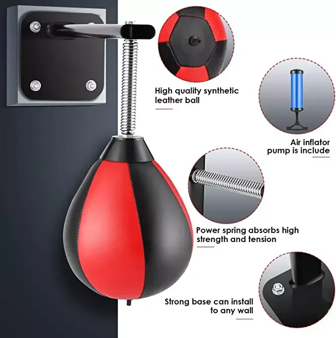 Home Gym Equipment Boxing Reflex Punching Speed Ball