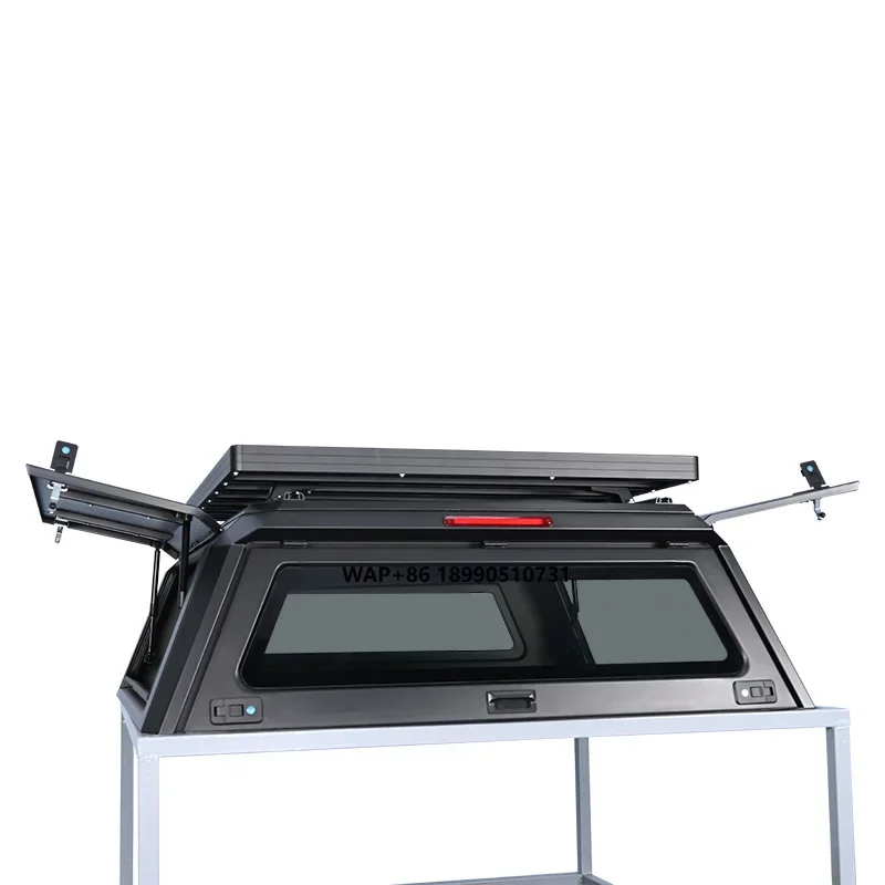 Multifunctional Waterproof Locking 4x4 Aluminum Alloy Hardtop Tonneau Cover Pickup Truck Bed Cap for COLORADO 2020+ 5.0FT