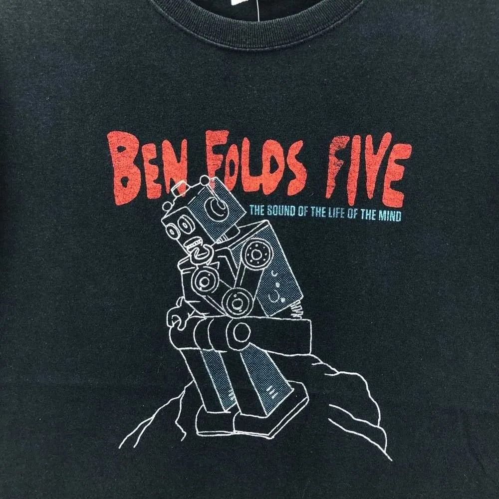 Ben Folds Five Rock Trio Cotton Short Sleeve T Shirt Full Size S-5XL U001