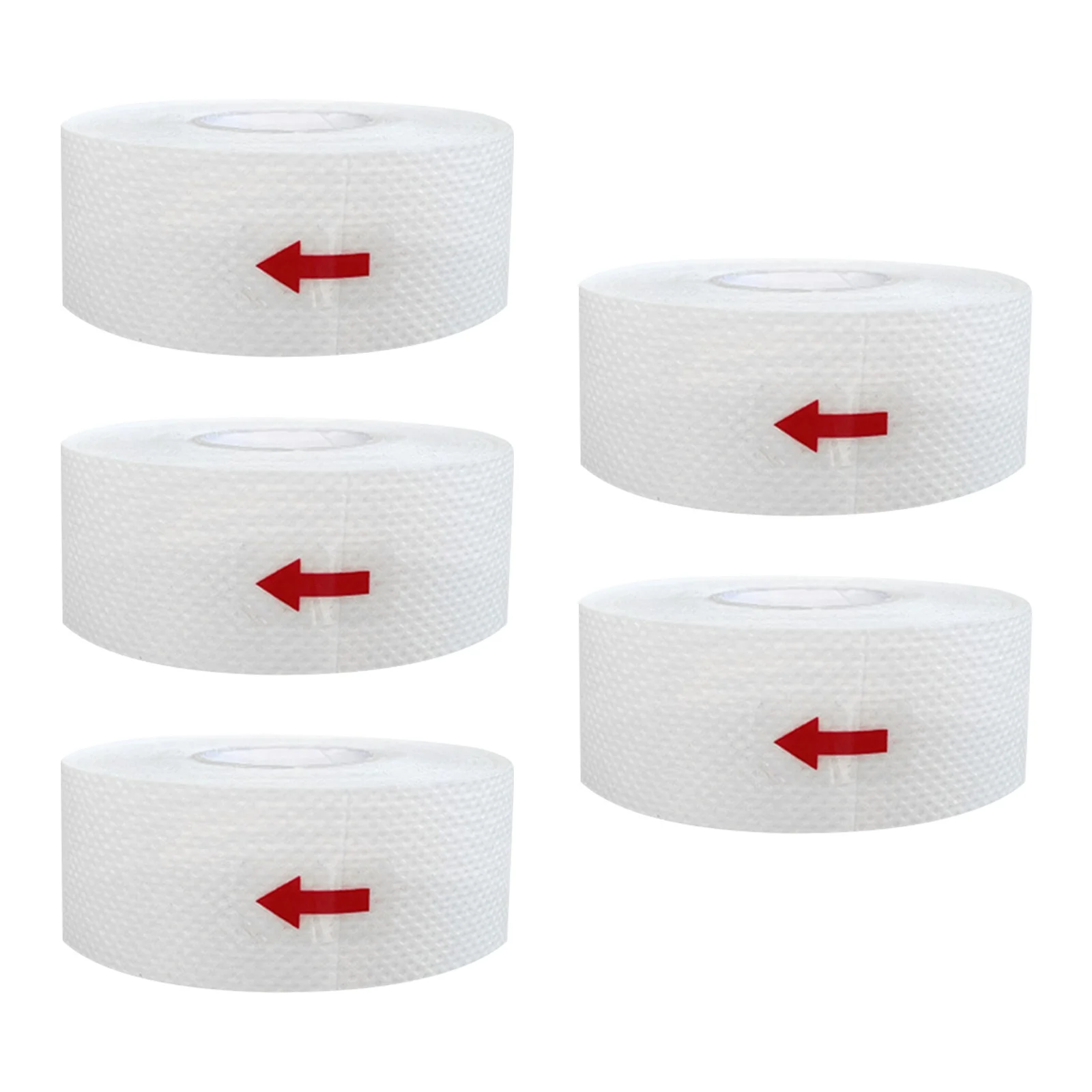 

5 Rolls Anti-Sweat Pads Breathable Absorbent Hat Liners Self-Adhesive Collar Stickers For Shirt Cap Sweat Protection Non-Woven