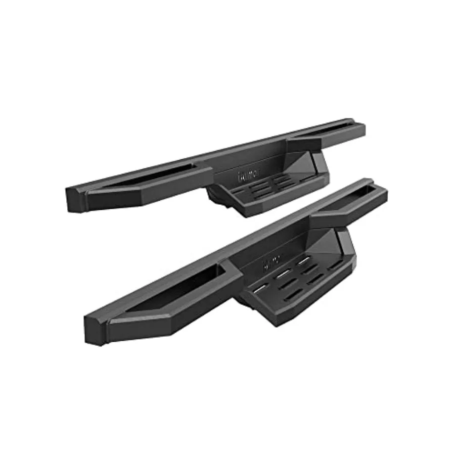 

Stainless Steel 6.5in Side Bars Pocket Steps Square Tube Rocker Guards for Off-Road Adventure and Trail Driving Durable Reinfor