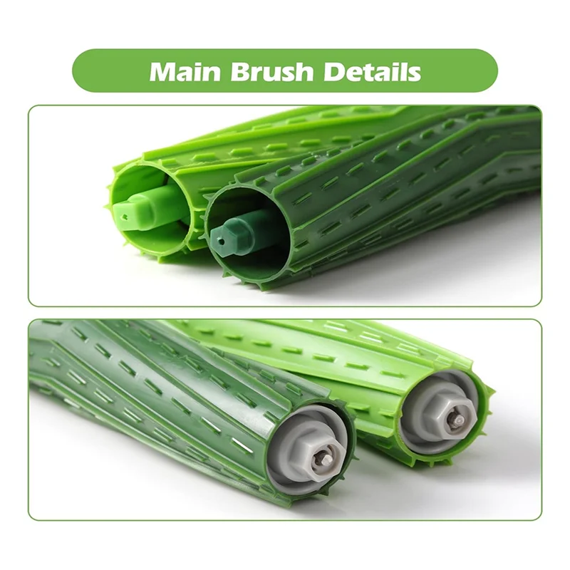 LITE-peças de reposição para Irobot Roomba Combo J7 + J9 +, acessórios inclui 1 conjunto de escovas de borracha, filtros, escovas laterais