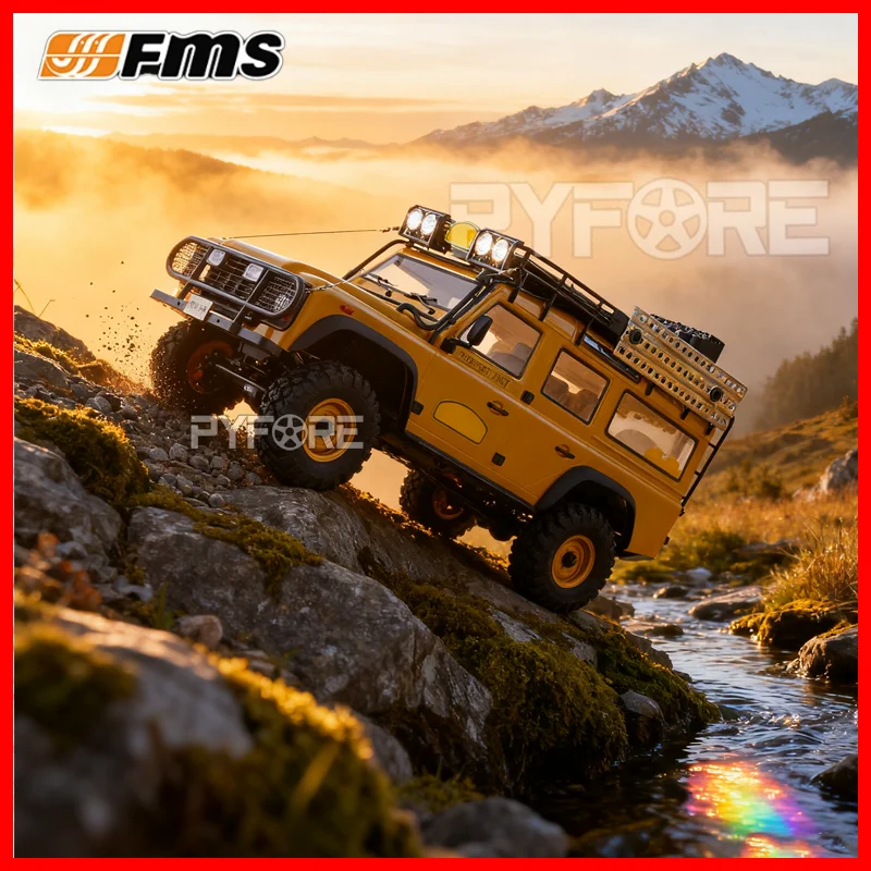 

FMS FCX10 D110 1/10 Scale RC Electric Rock Crawler - Adult and Children's Remote Control Model Car