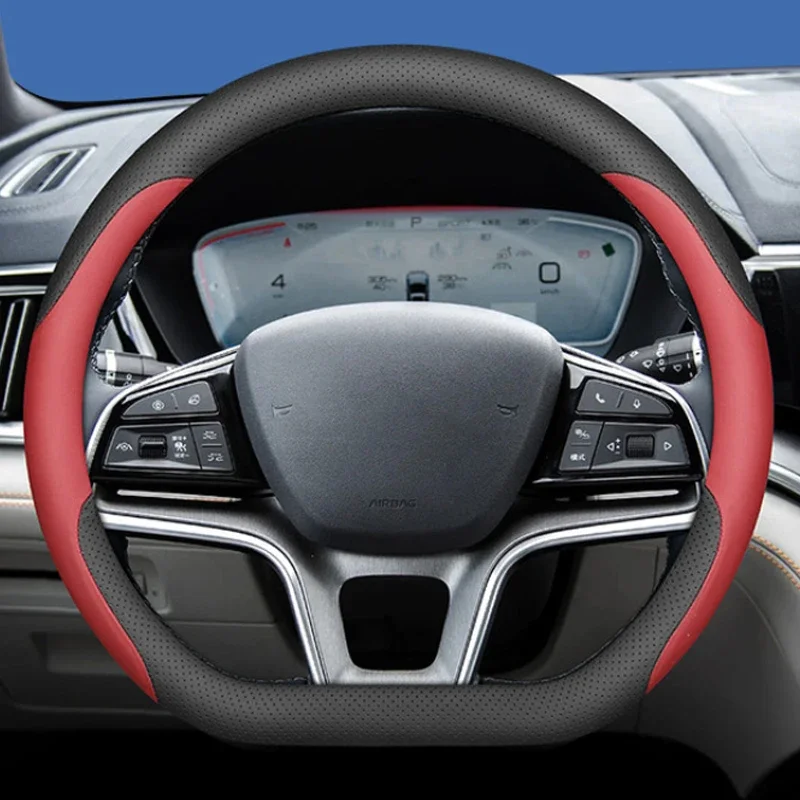 Car Car Steering Wheel Cover For BYD Seal U Song Plus Sealion 6 2021 2022 2023-2025 Protective Handle Cover Interior Car Accesso