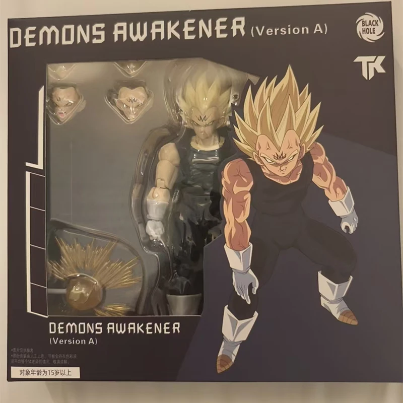 Spot Sale【Op voorraad】Black Hole Toys & TK Dragon Ball Z SHF Super Saiyan SSJ Majin Vegeta Battle Damage Full Power Anime Seriesin
