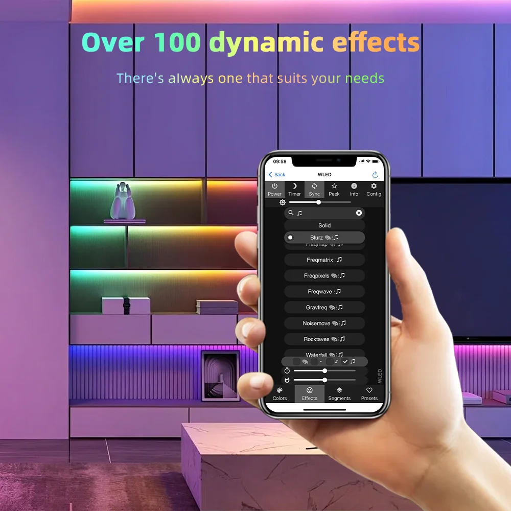 Domraem ESP8266 Pengendali LED WiFi Digital USB-C5V DC5-24V Strip 100 + Mode Aplikasi WLED WS2811 WS2812 SK6812 TM1814 DIY Lampu Piksel