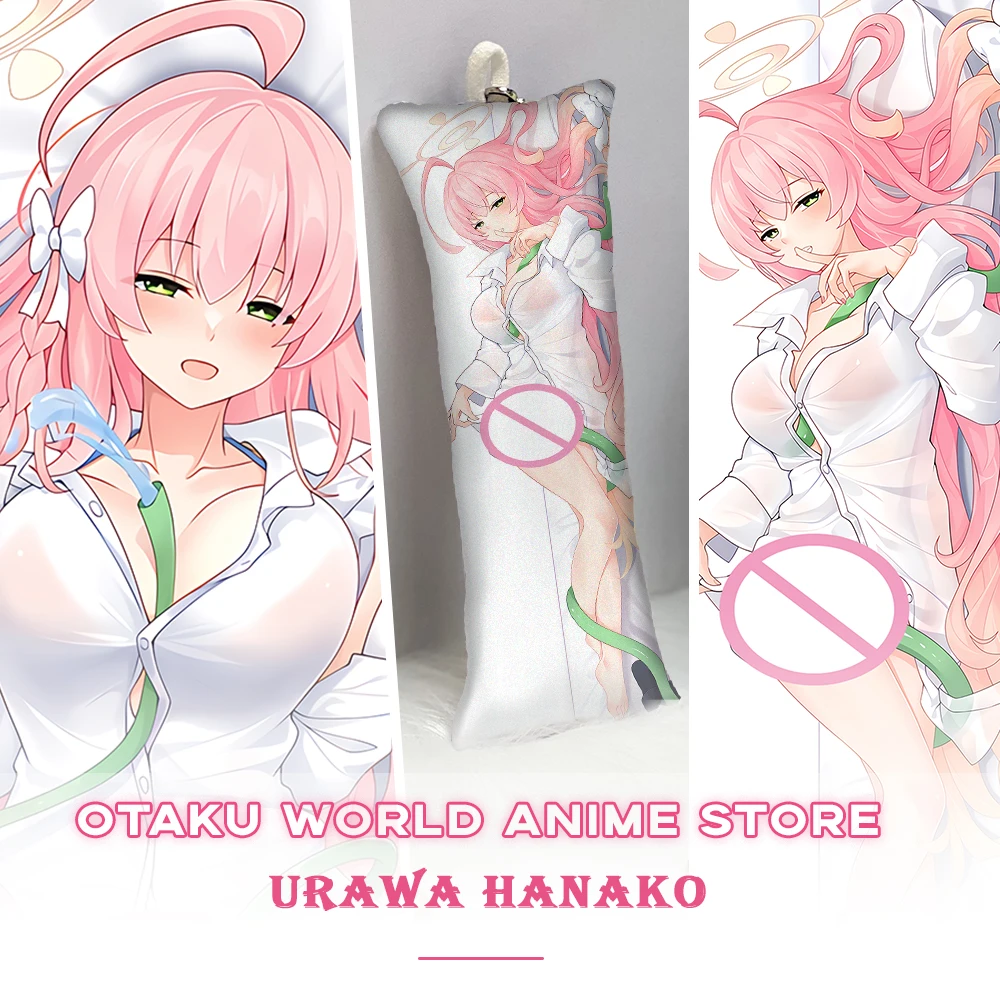 

Urawa Hanako Dakimakura Anime Otaku 2-Side Printed Waifu Decor Blue Archive Cute Hugging Body Pillow Case Cushion Pillow Cover