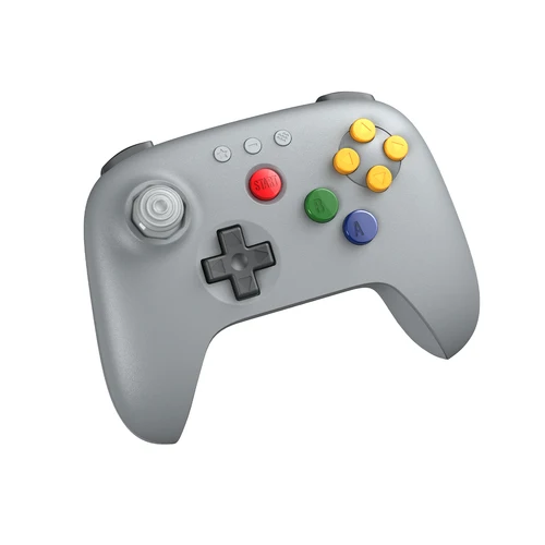 Imagen 2 del producto Controlador 8Bitdo gris, gamepad Bluetooth 64 para Analogue 3D, Switch/Switch 2, Windows y Android, gamepad Bluetooth N64