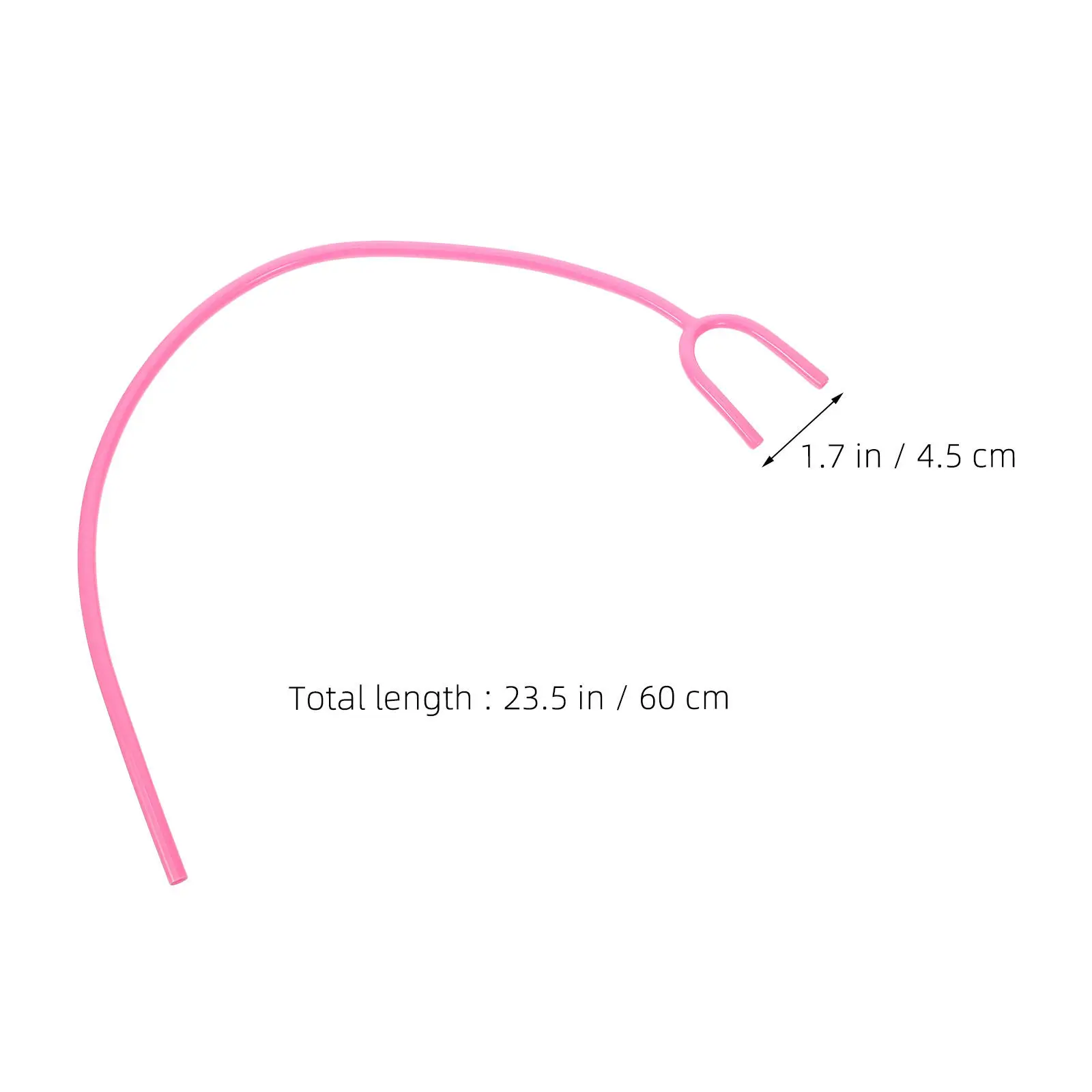 4Pcs Stethoscope Tubing Y-Shaped Flexible PVC Pipe Replacement Veterinary Pediatric Clinical Hospital Stethoscope Parts