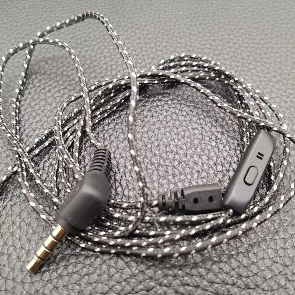 KOSS PP 휴대용 Portapro Porta-Pro KSC75 KSC35 헤드셋 교체 케이블 코드 (마이크 포함) 용 헤드폰 케이블 수리